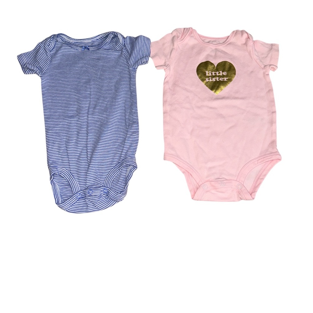 12 Months Girls' Carters Clothing Bundle with Floral & Polka Dot Patterns 11 Pcs - Picture 2 of 5